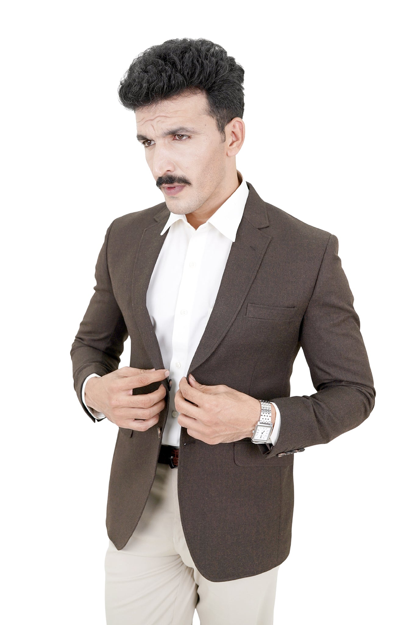 Chestnut Brown Blazer / MZTWILLBLZ-85-BROWN1
