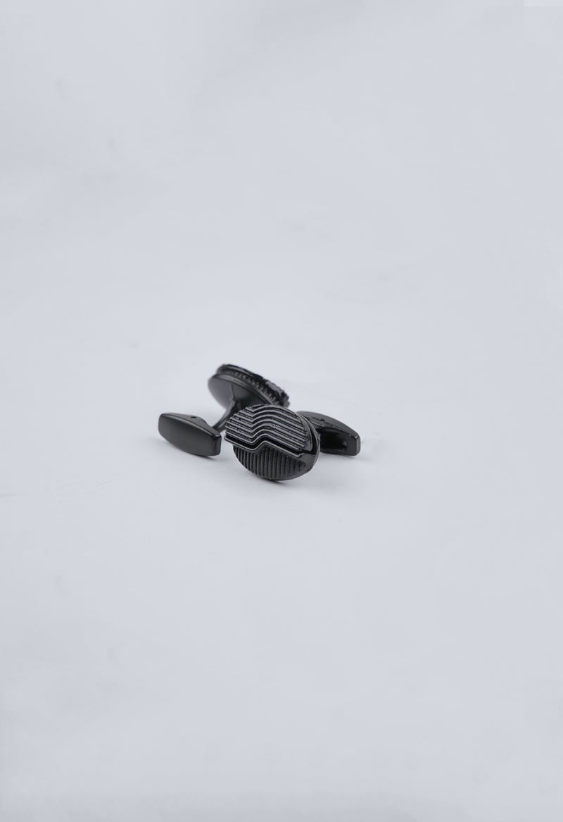 Midnight Contour Cufflinks