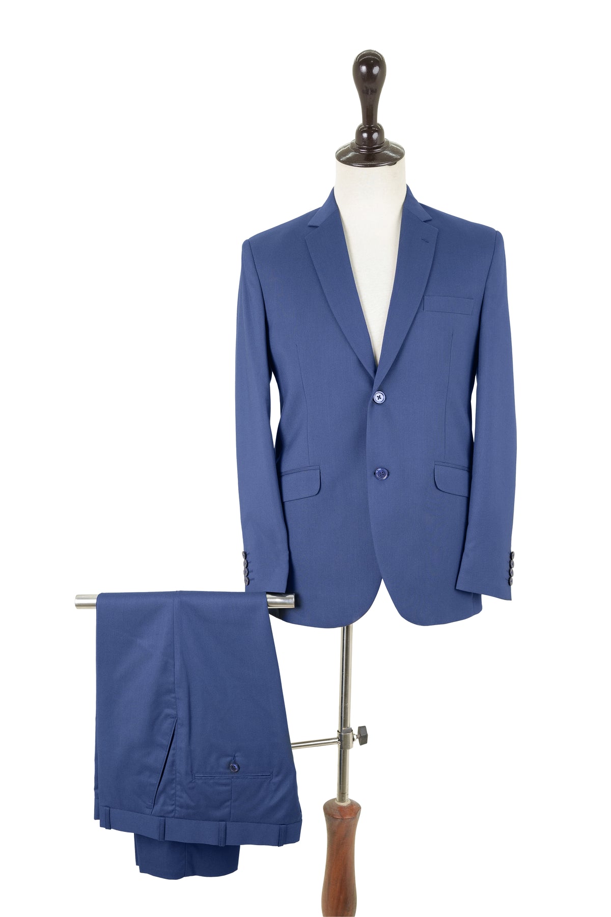 Royal Blue Textured Suit / ANL66-25SUIT / COL# BLUE