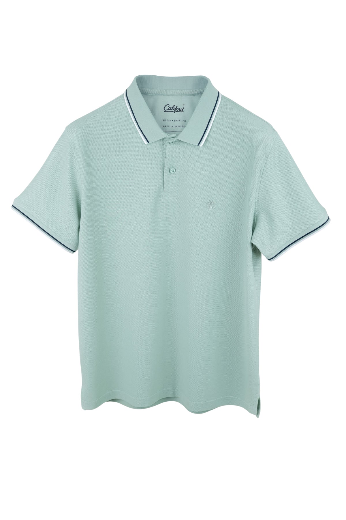 Signature Piqué Polo - Aqua