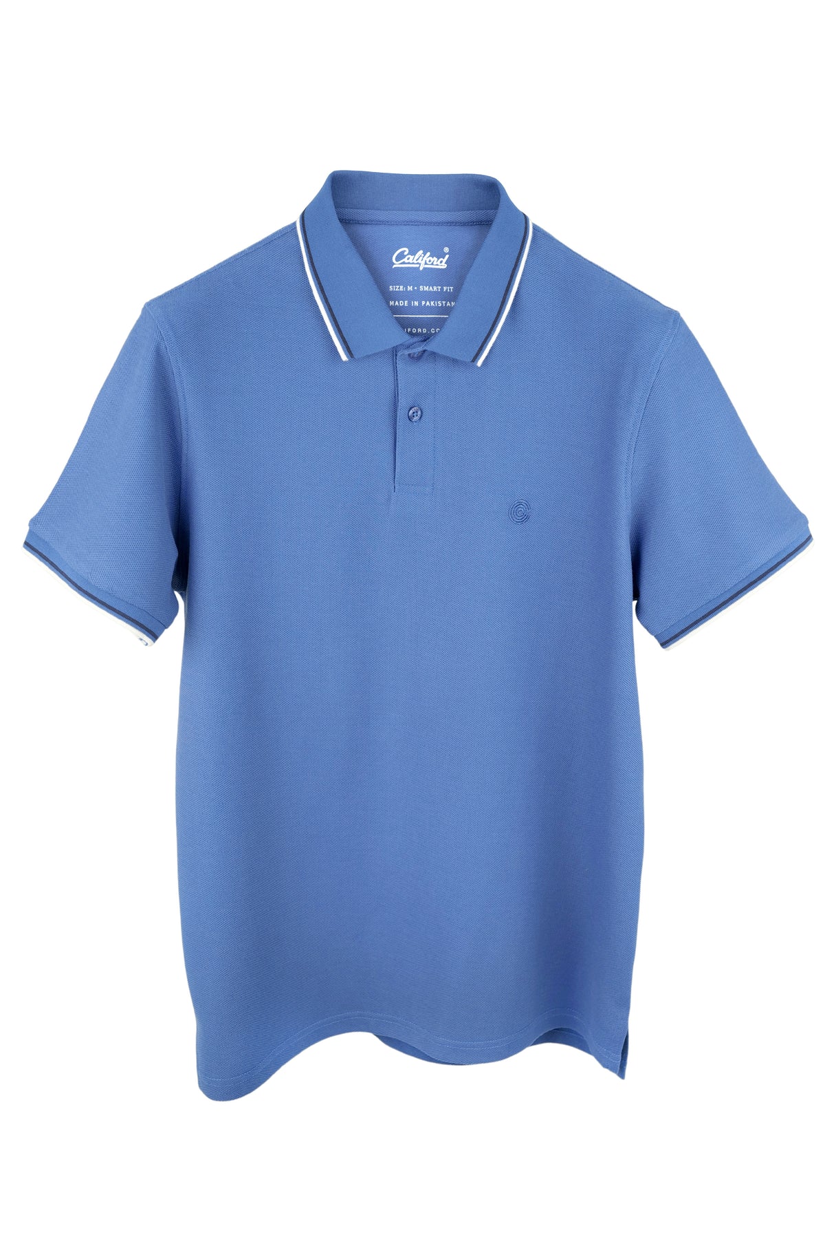 Signature Piqué Polo - Cobalt Blue