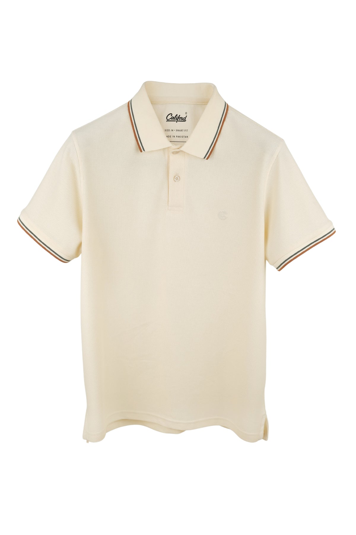 Signature Piqué Polo - Cream