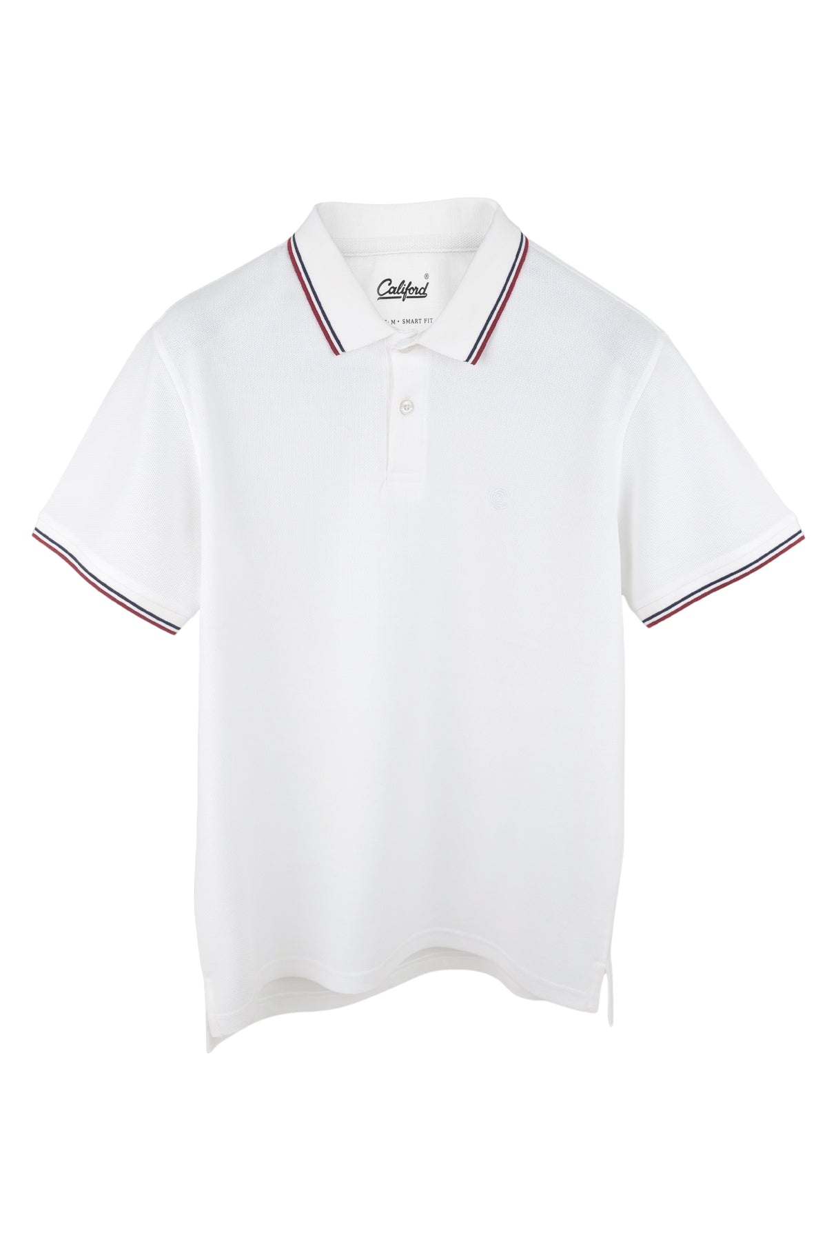 Signature Piqué Polo - White