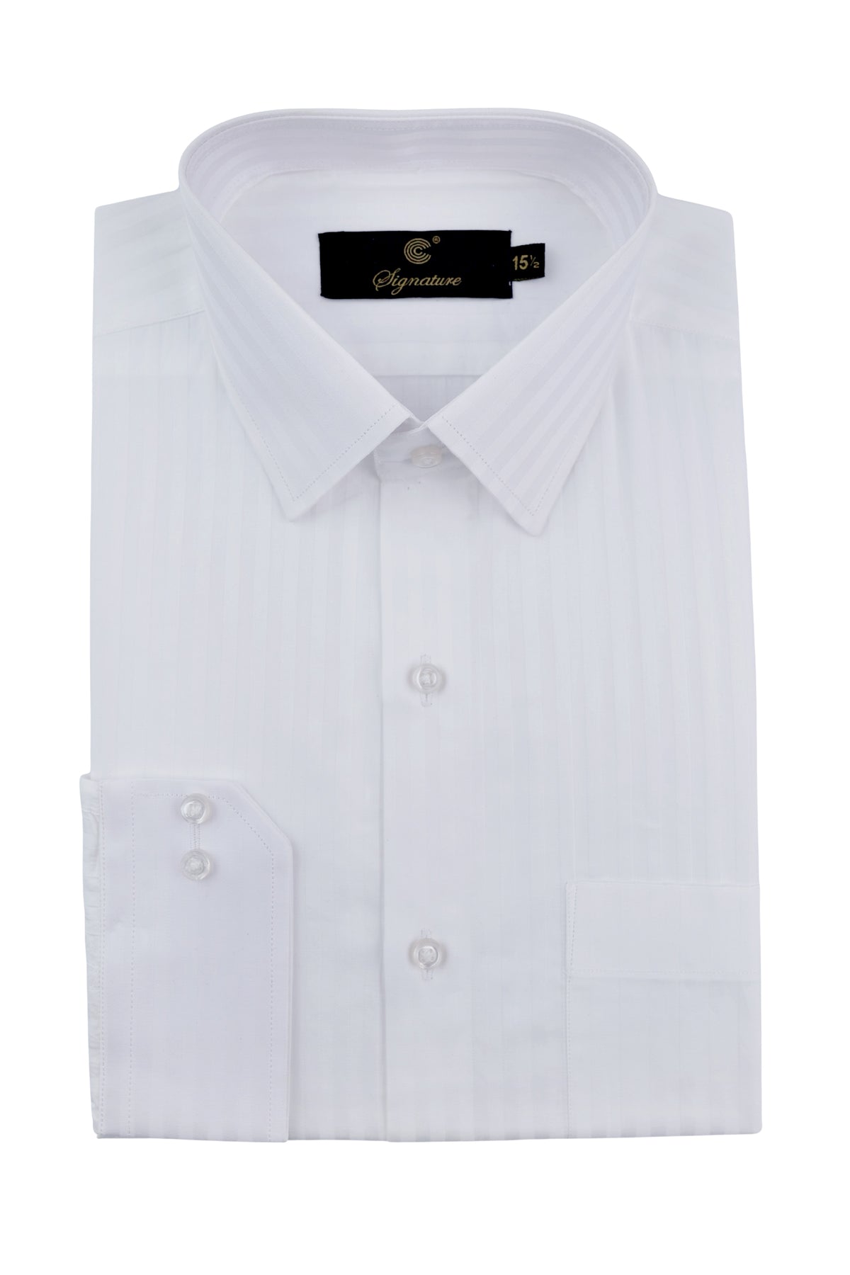 Signature Executive Pinstripe White / SIGNATURE052639 - 26 - #6