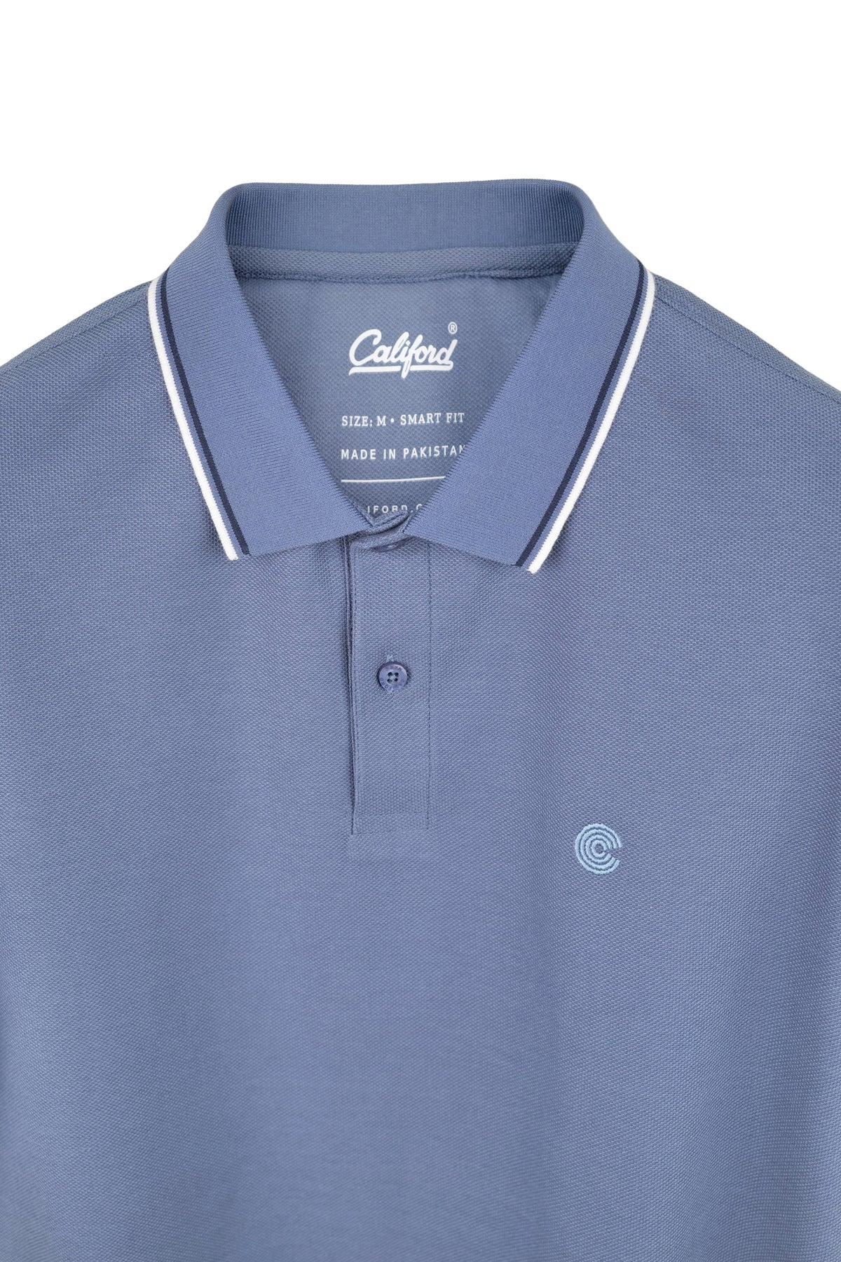 Signature Piqué Polo - Arctic Blue