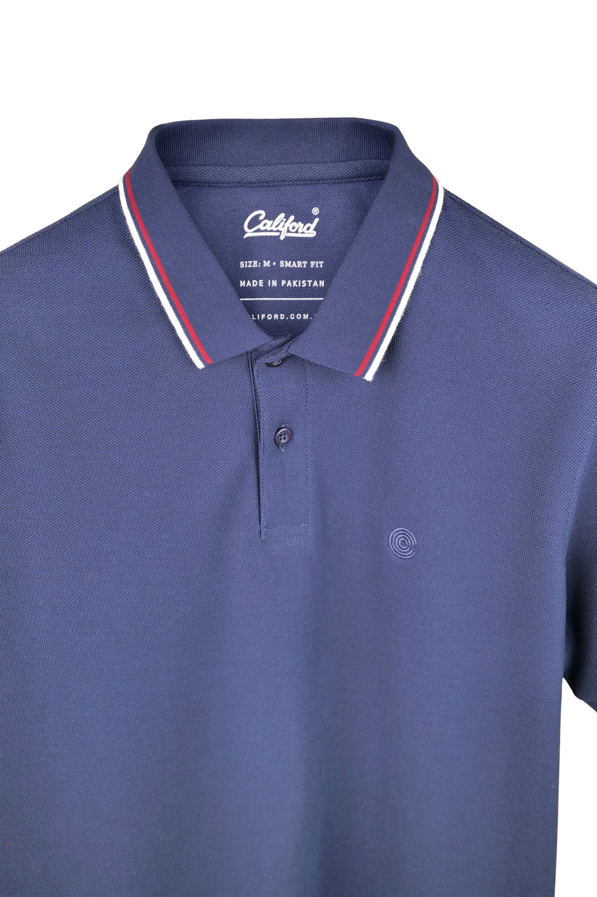 Signature Piqué Polo - Navy Blue