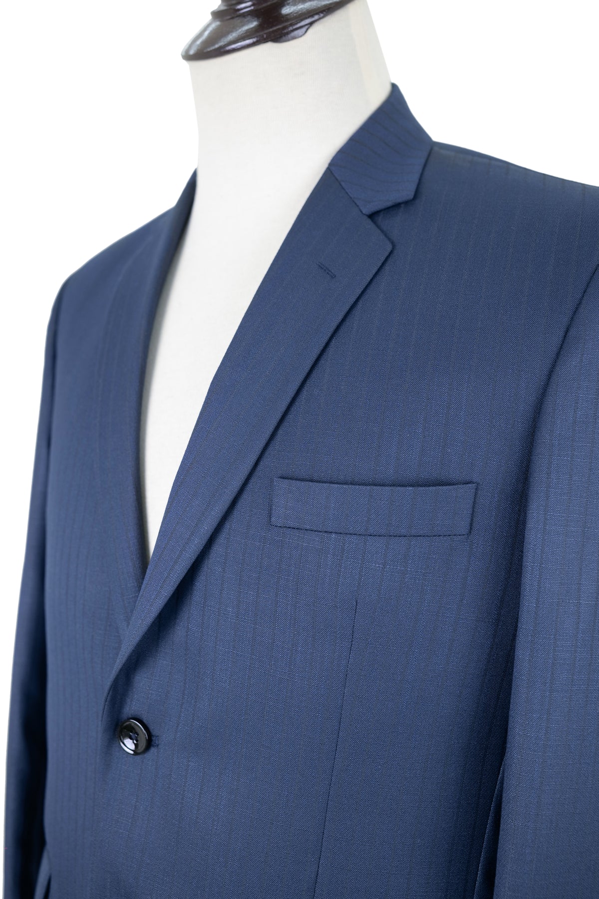 Navy Blue Pinstripe Suit / ANL83-26STRS / COL# NAVY