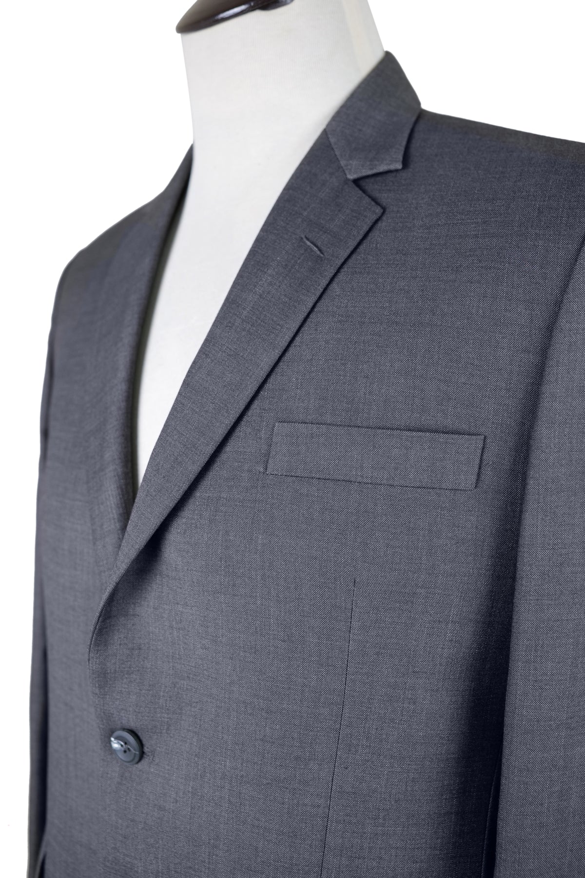 Charcoal Grey Textured Suit / T01-26SUIT / COL# 1