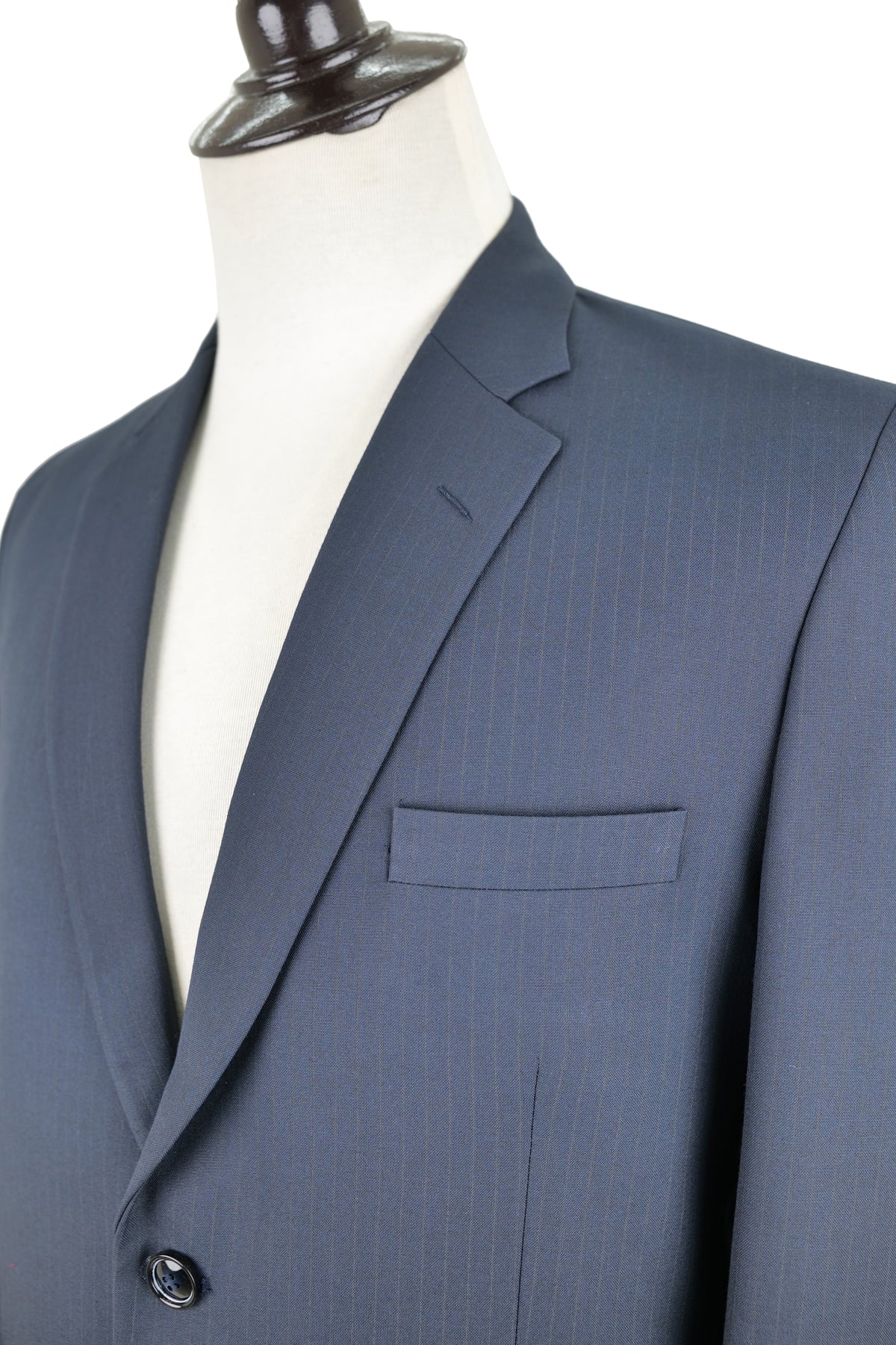 Slate Blue Tonal Stripe Suit / ANL80-26SUIT / COL# D - BLUE