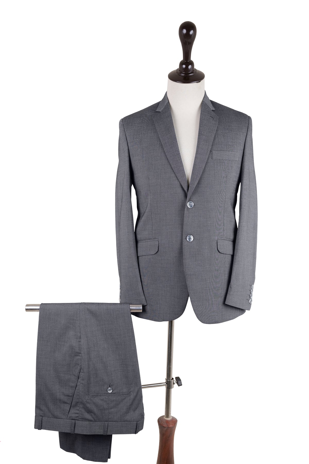 Graphite Grey Microcheck Suit / ANAL70SUIT-25 / COL# M - GREY