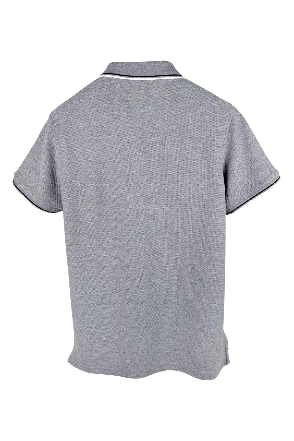 Signature Piqué Polo - Heather Grey