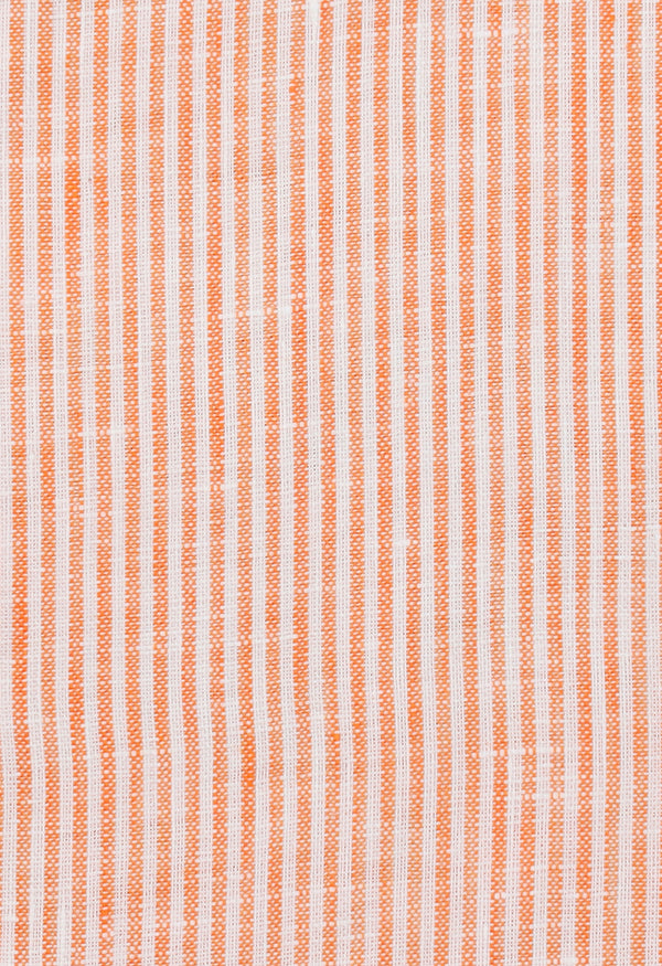Orange stripe Linen shirt - 032249/20