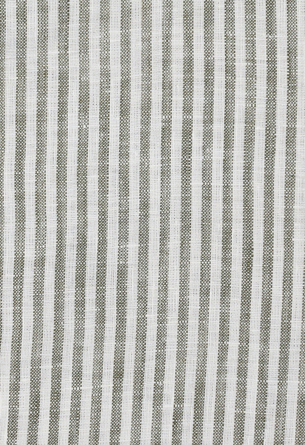 Sage stripes linen shirt - 032249/05