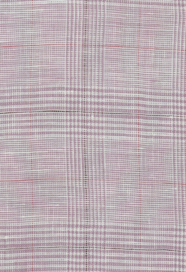 Pink checkered Linen shirt - 032249/27