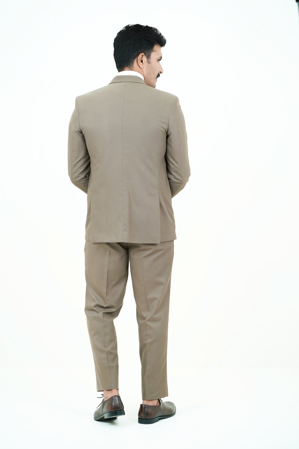 Khaki Brown Suit / ANL66-25SUITS / COL # GREEN