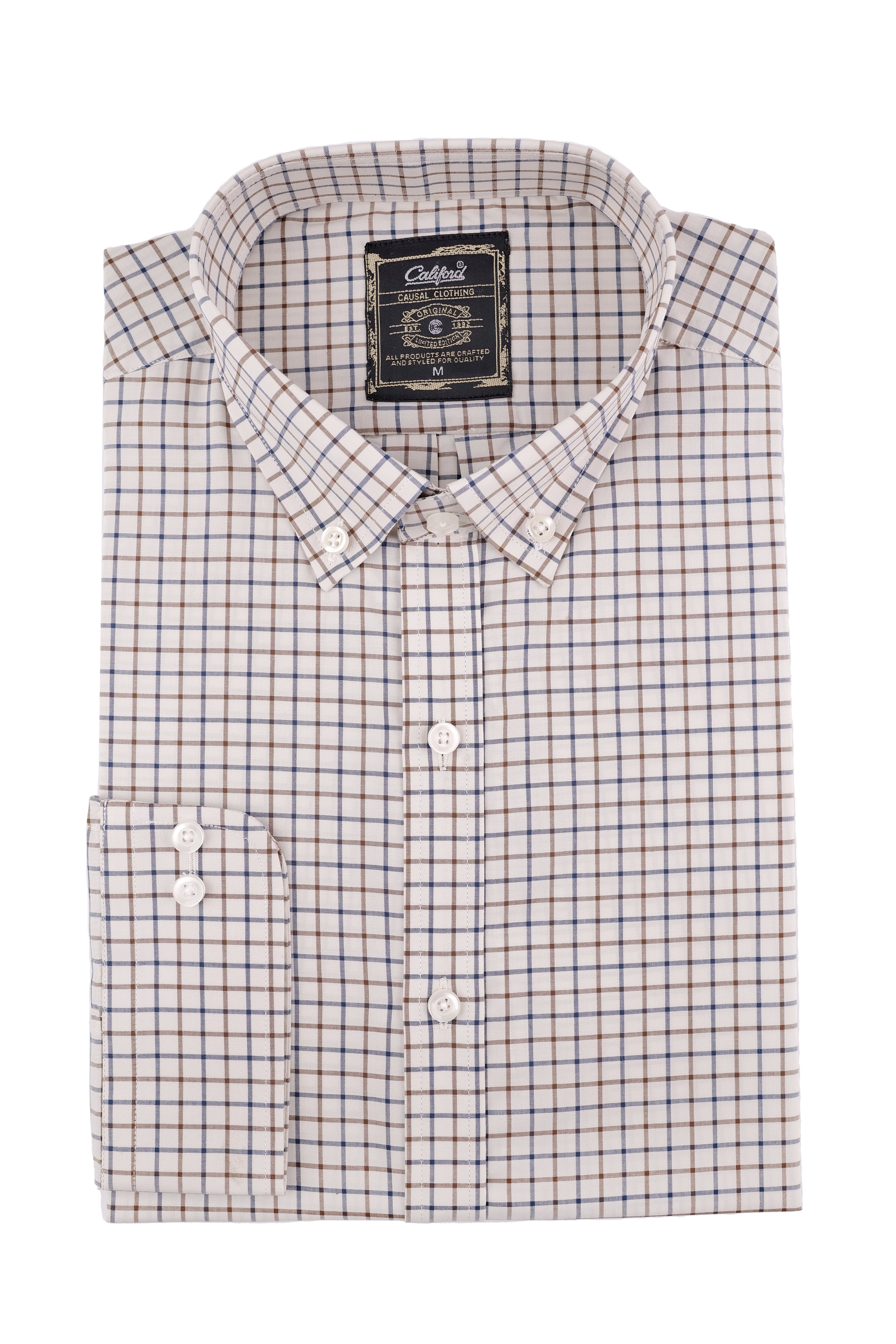 Earthy Multi-Grid Check Shirt - 052638/04