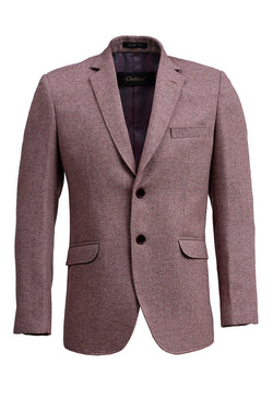Dark grey wool blazer (WBLZ-DG) - Califord