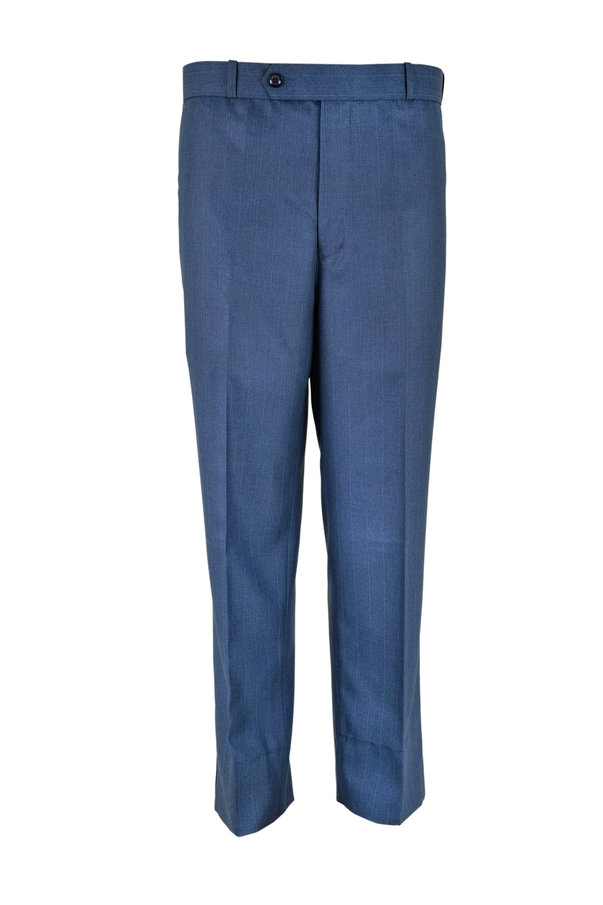 Steel Blue Pinstripe Suit / ANL66-25SUIT / COL# AF - BLUE