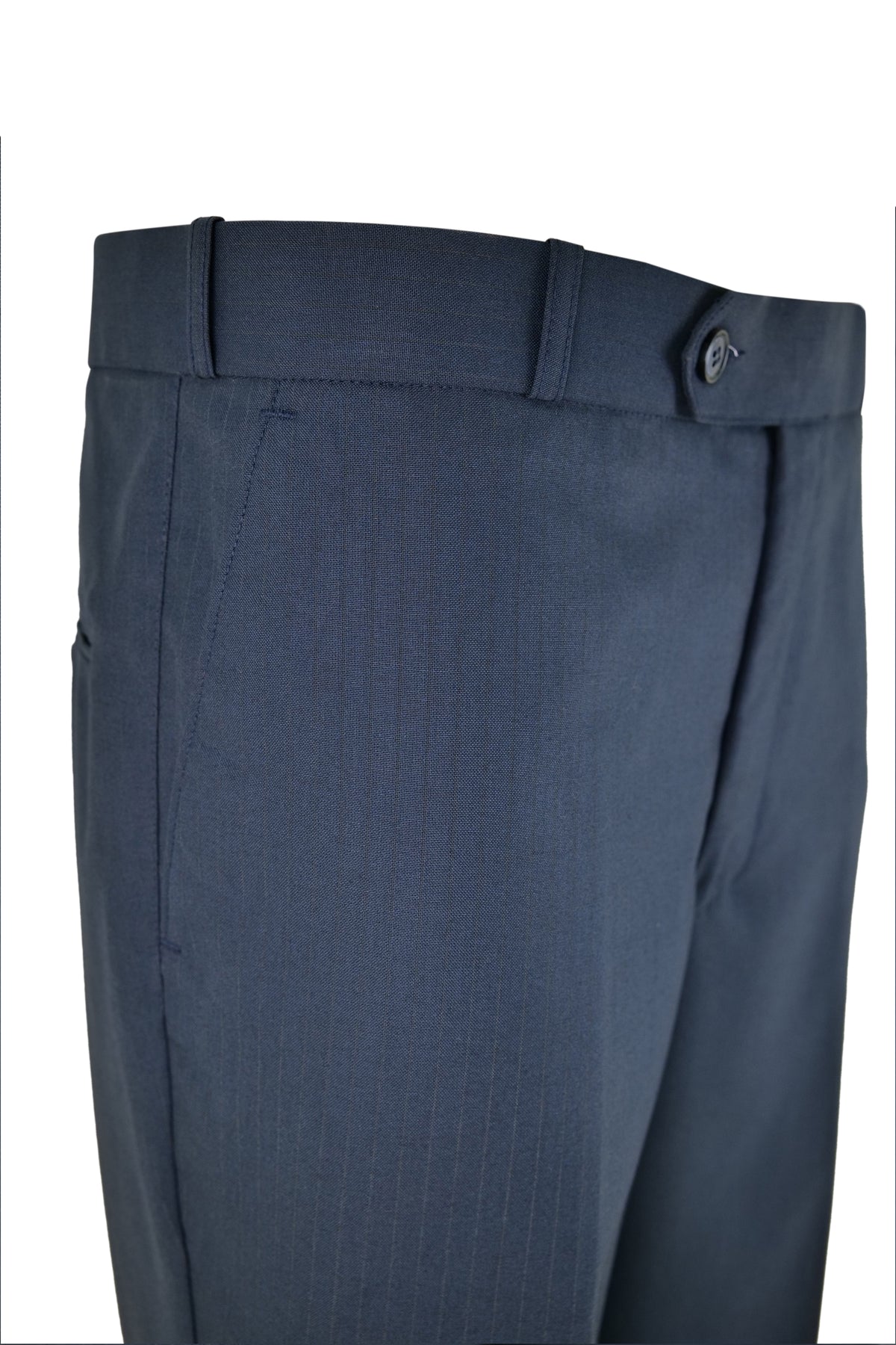 Navy Blue Pinstripe Suit / ANL83-26STRS / COL# NAVY