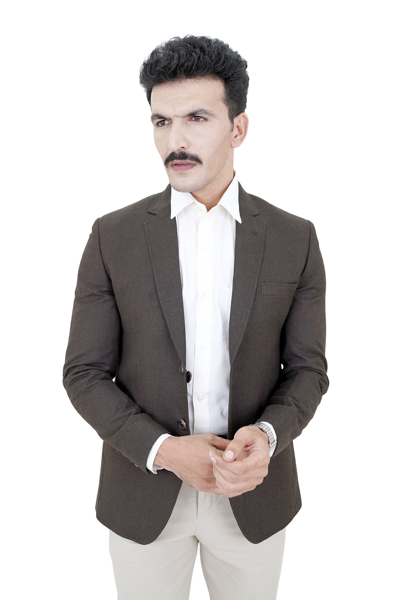 Chestnut Brown Blazer / MZTWILLBLZ-85-BROWN1