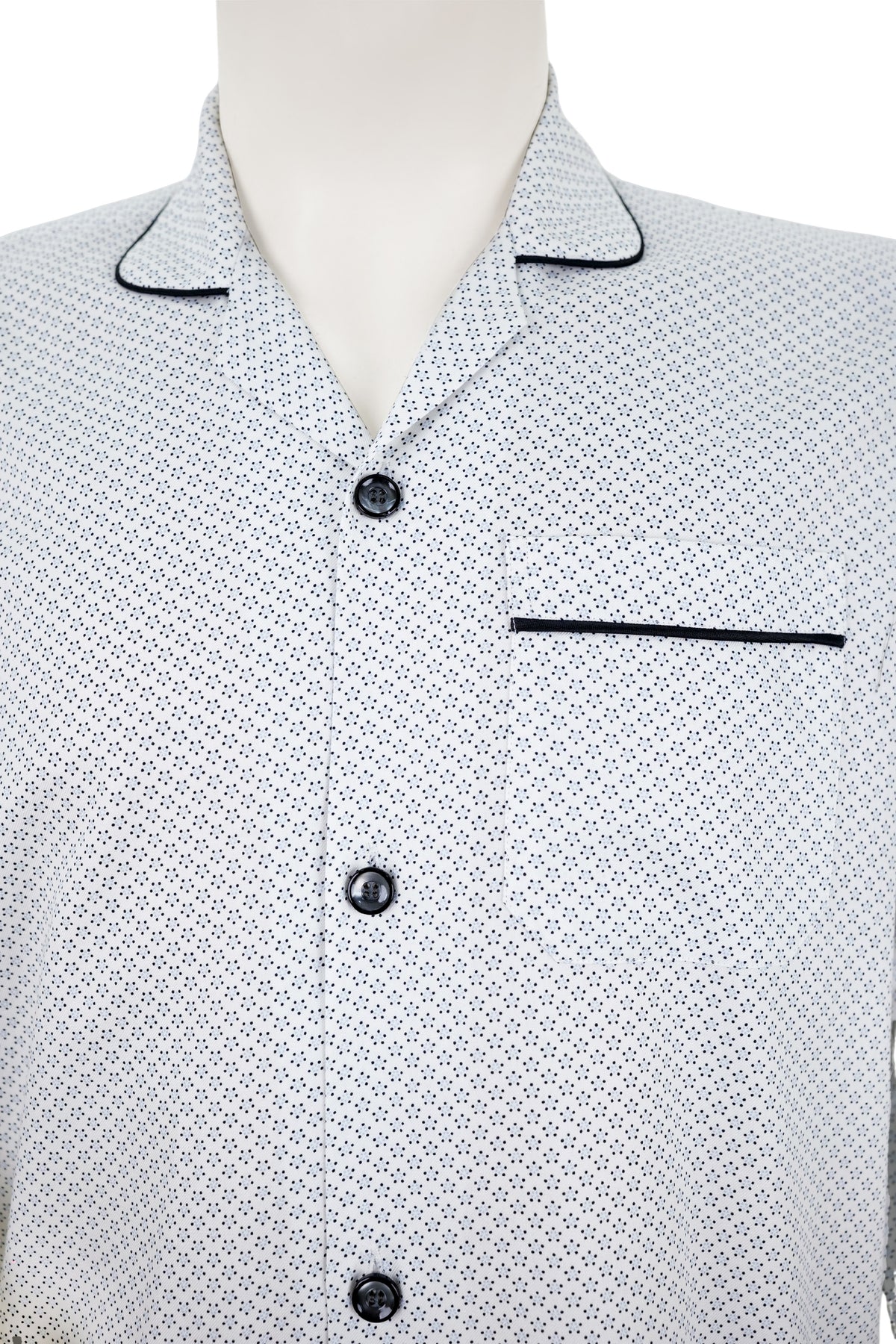 Blue Geometric Print Night Suit / NS0926 - #5