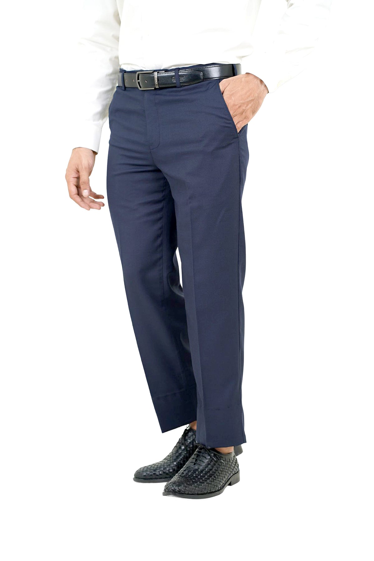 Midnight Navy Cotton Pants