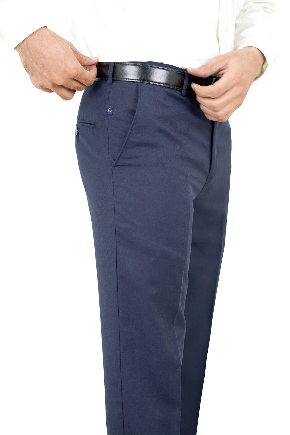 Midnight Navy Cotton Pants