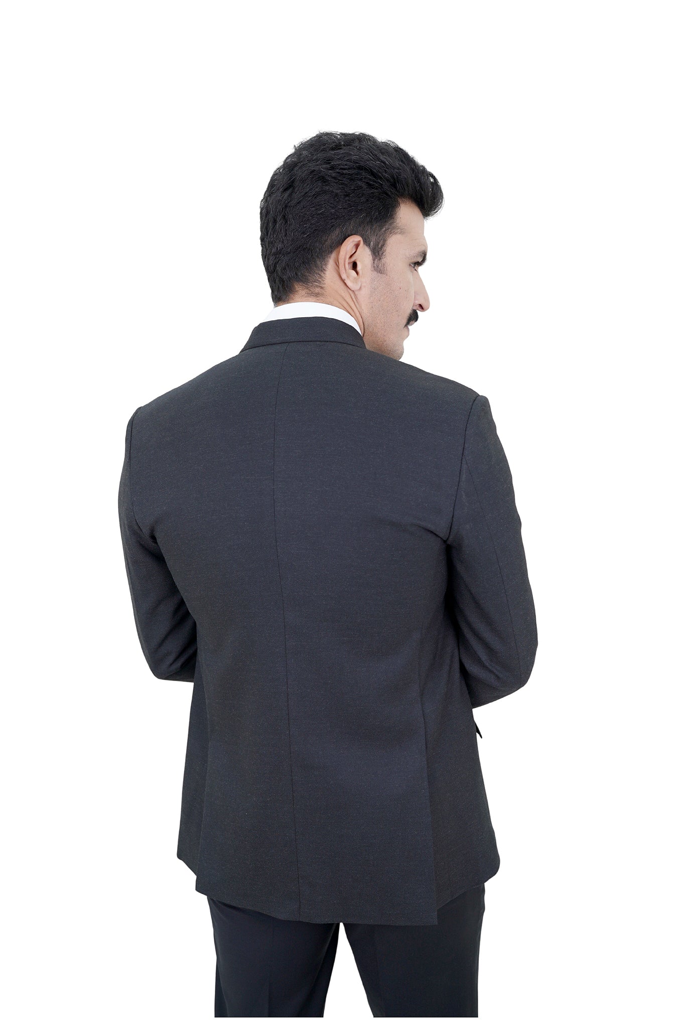 Slate Black Modern Blazer / MZTWILLBLZ85-26 / COL # CHARCOAL