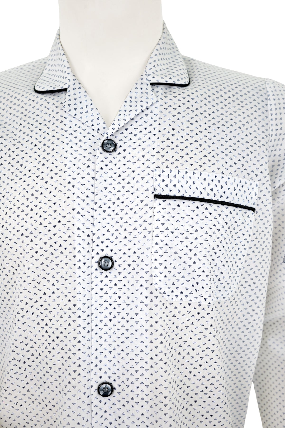 Navy Geo-Motif Night Suit / NS0926 - #4