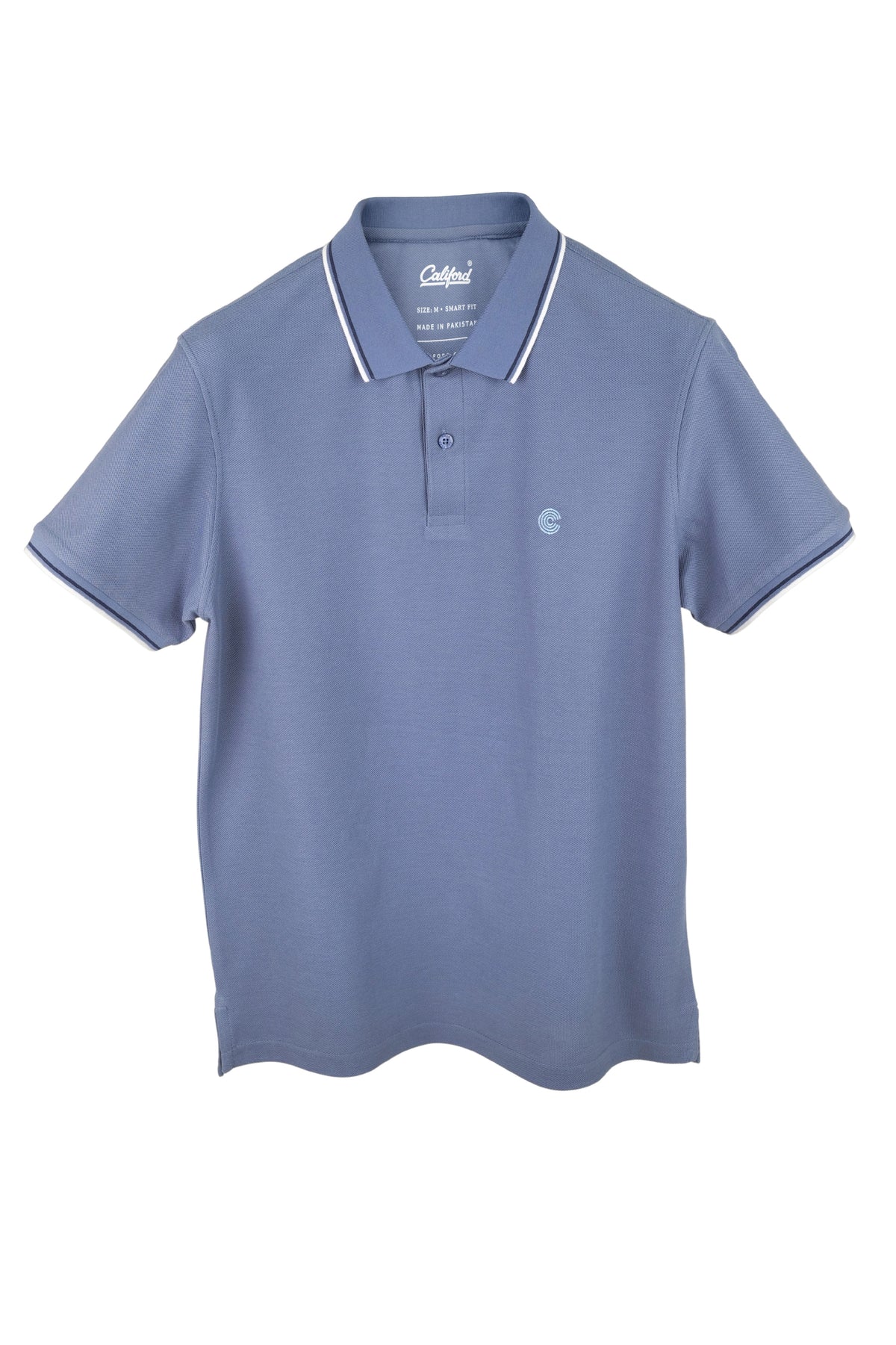 Signature Piqué Polo - Arctic Blue