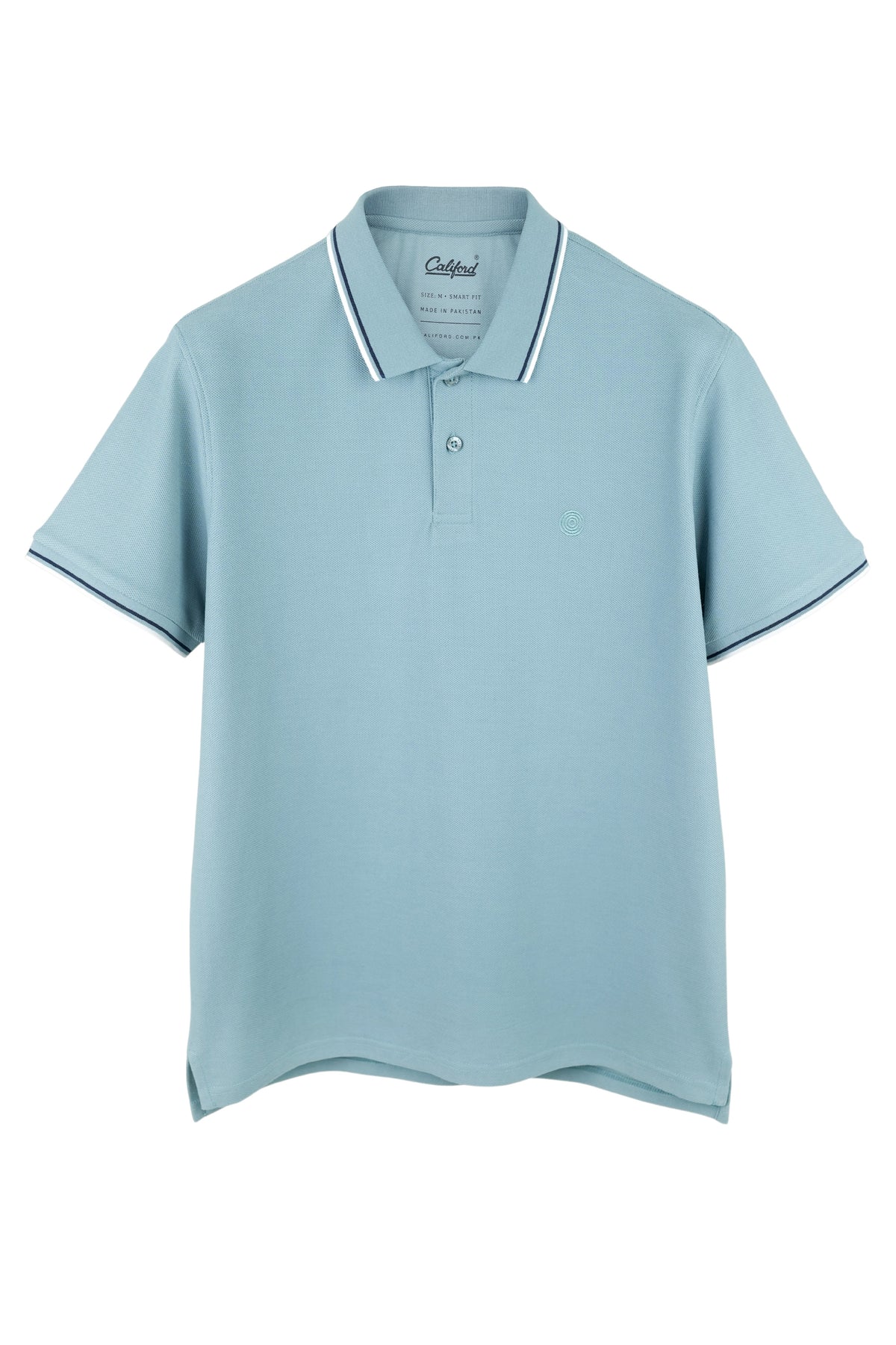 Signature Piqué Polo - Turquoise