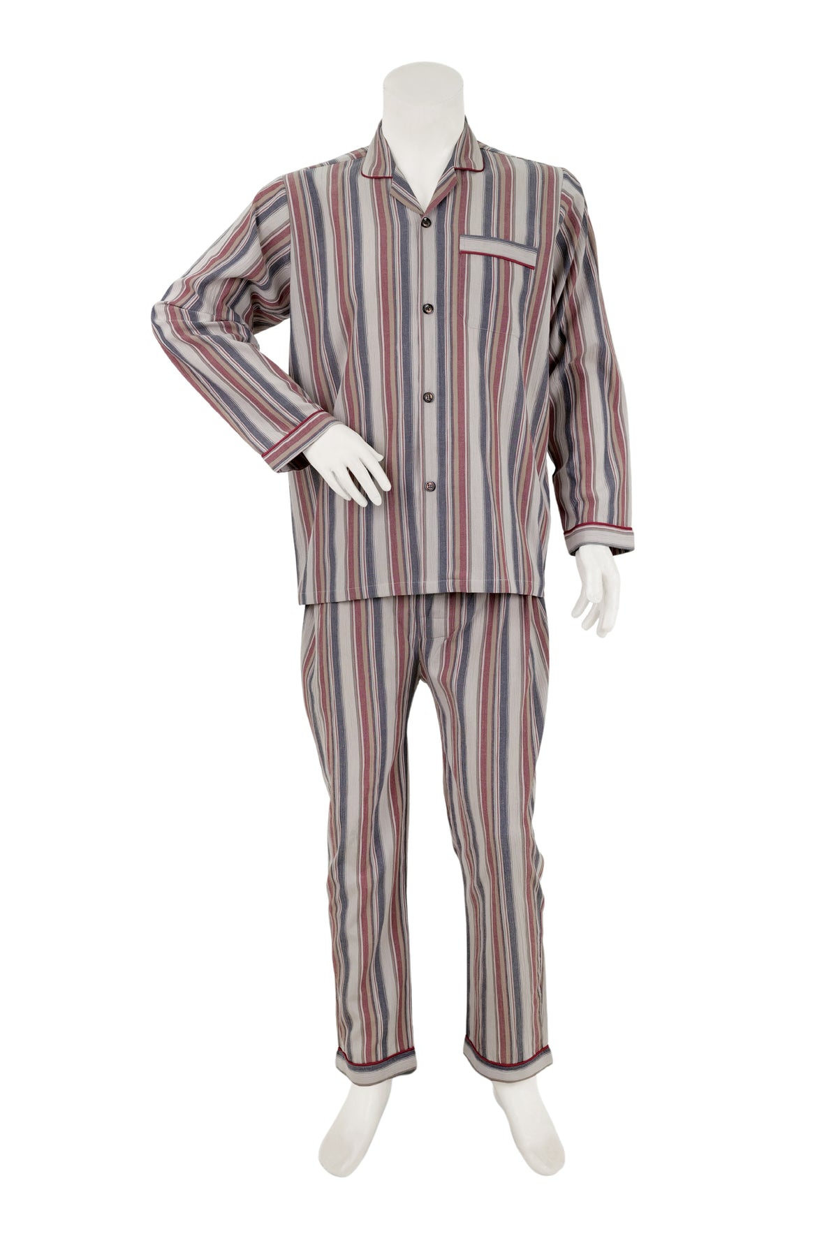 Multi-Tone Heritage Stripe Night Suit / NS0926 - #11