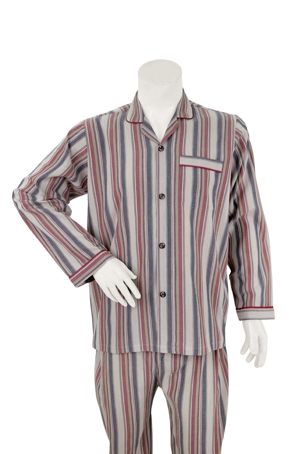 Multi-Tone Heritage Stripe Night Suit / NS0926 - #11