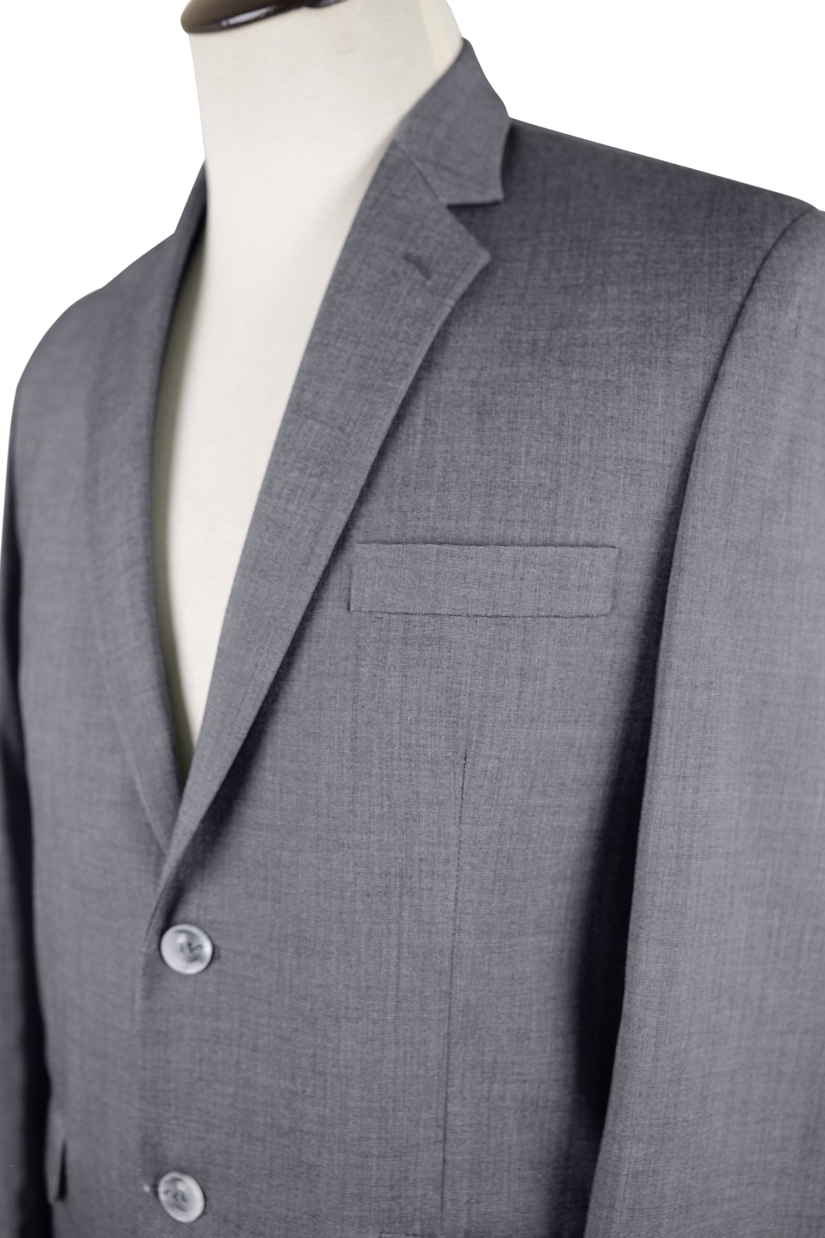 Graphite Grey Microcheck Suit / ANAL70SUIT-25 / COL# M - GREY