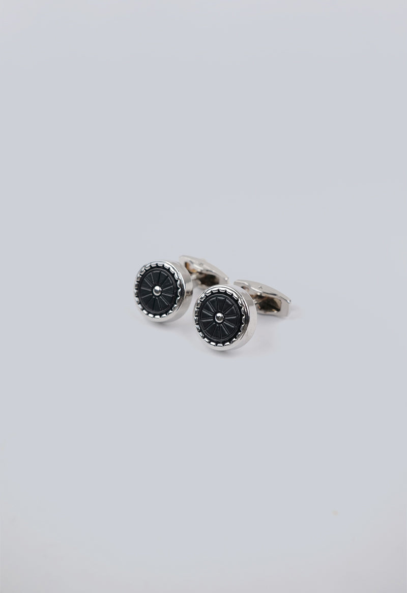 Midnight Radial Cufflinks