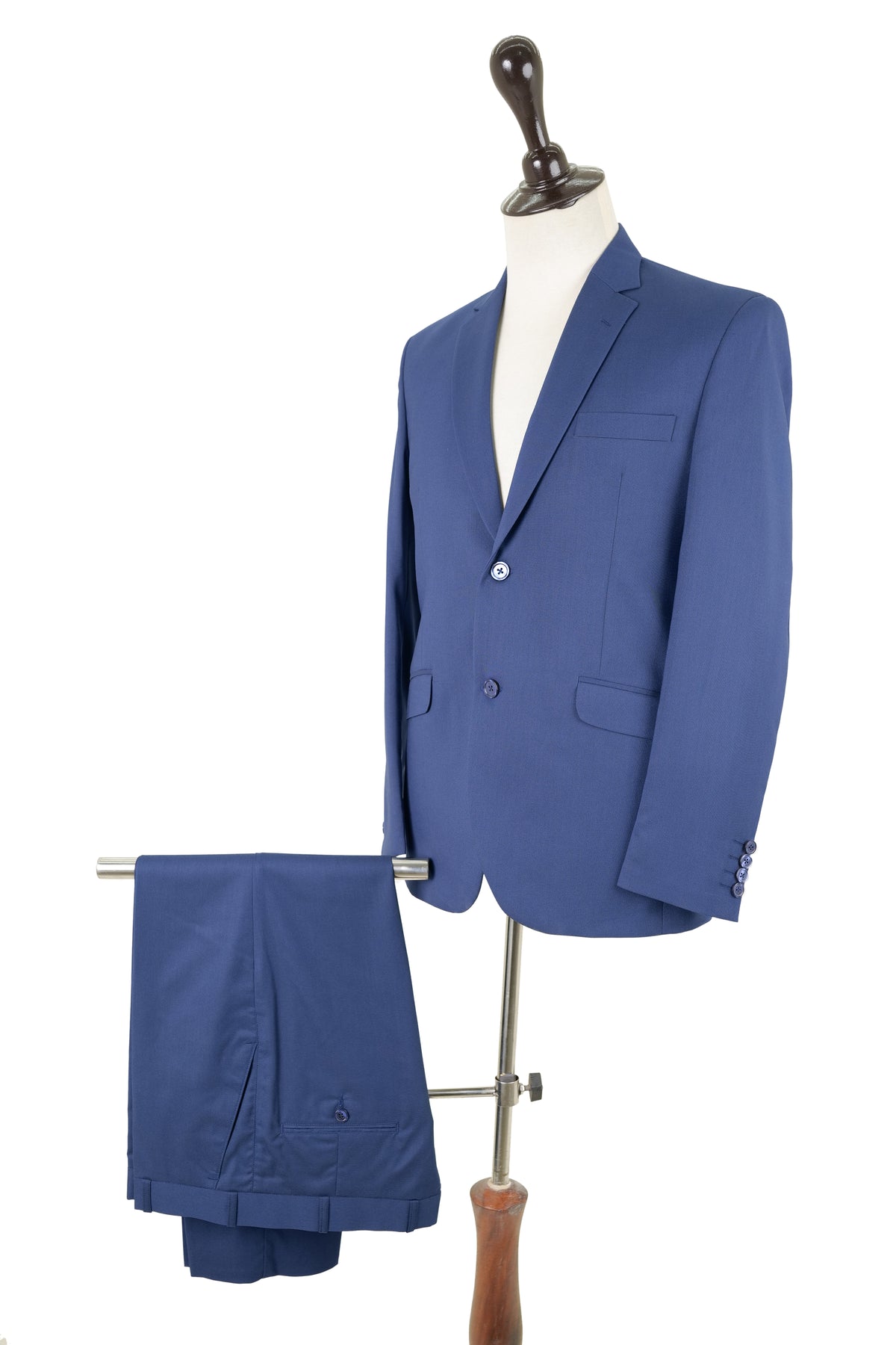 Royal Blue Textured Suit / ANL66-25SUIT / COL# BLUE