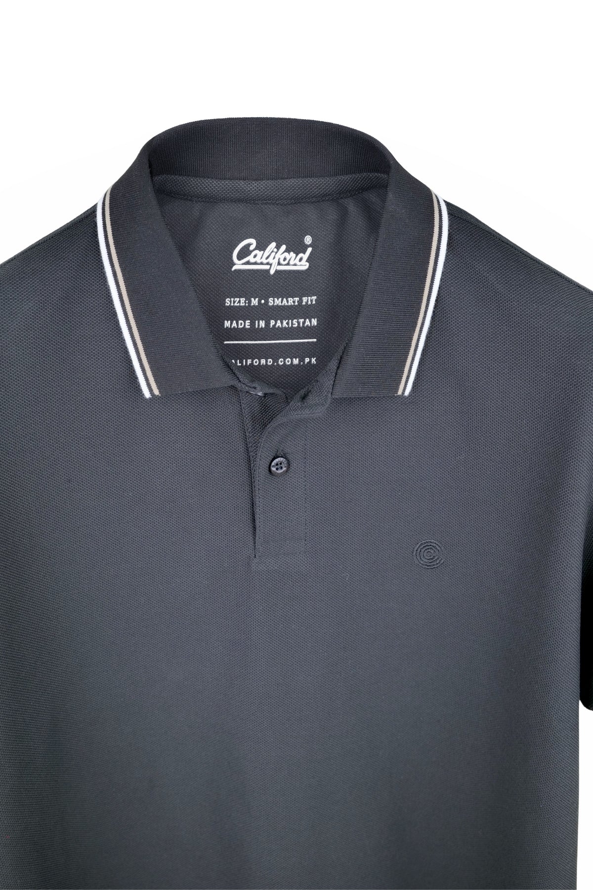 Signature Piqué Polo - Black