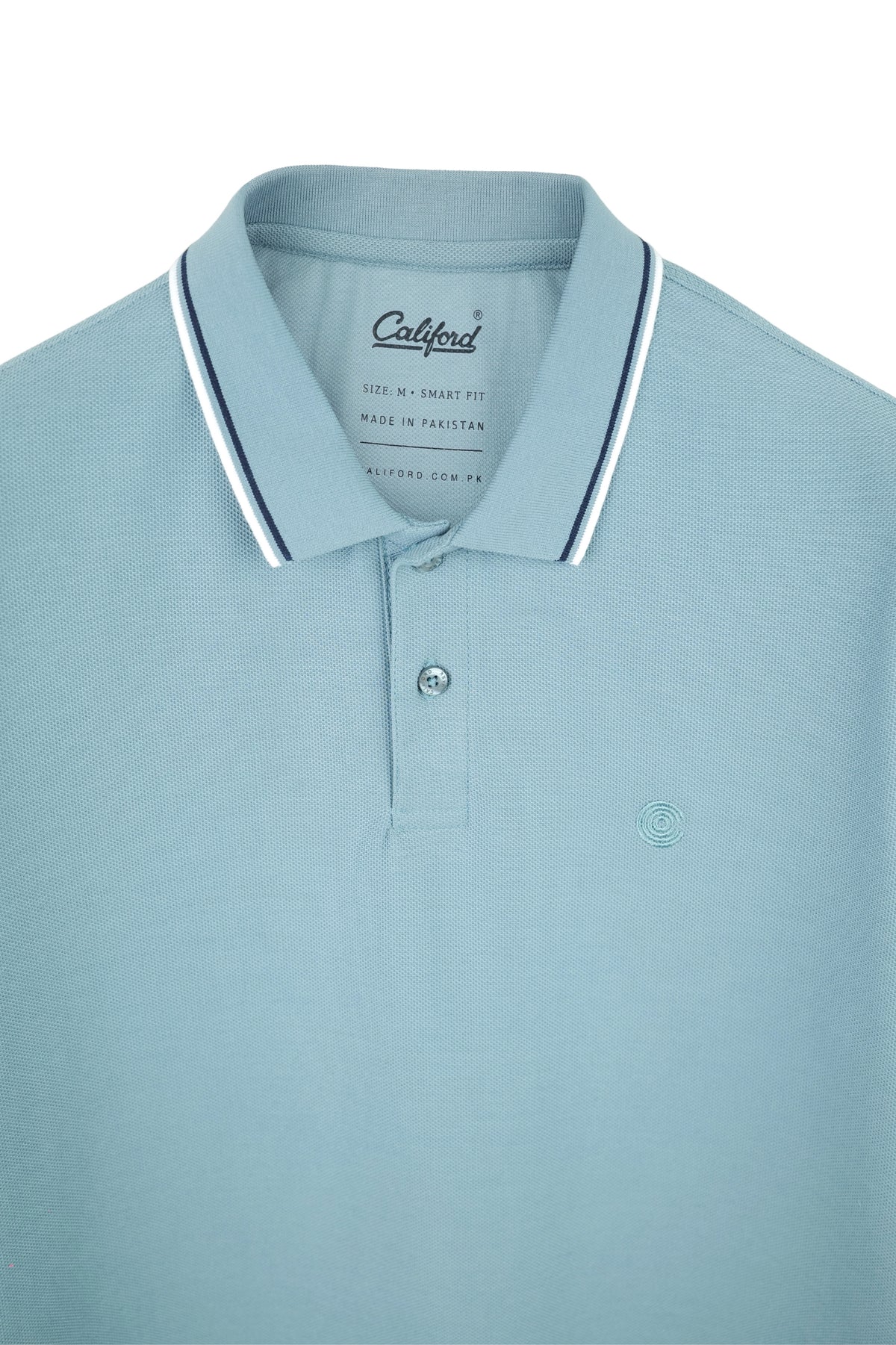 Signature Piqué Polo - Turquoise