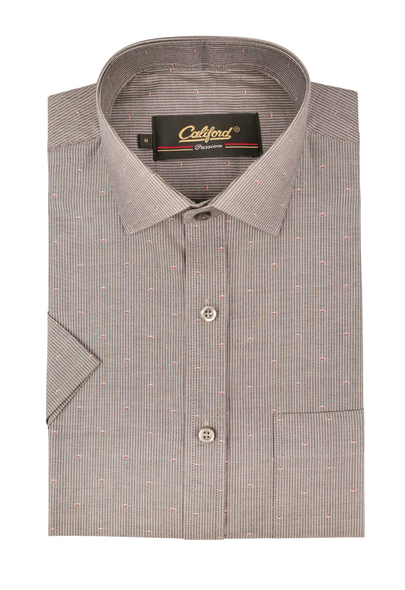 Grey Dobby Weave /052636-10