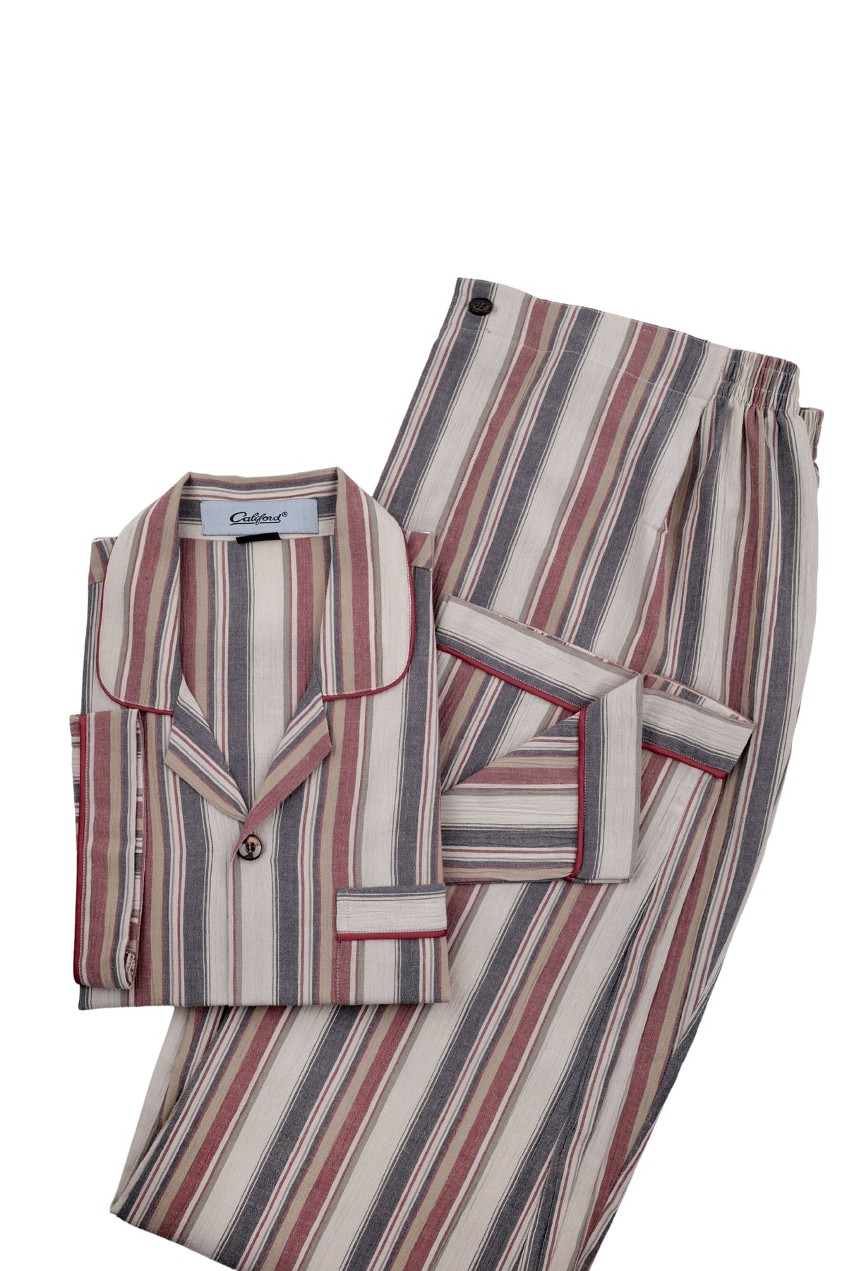 Multi-Tone Heritage Stripe Night Suit / NS0926 - #11