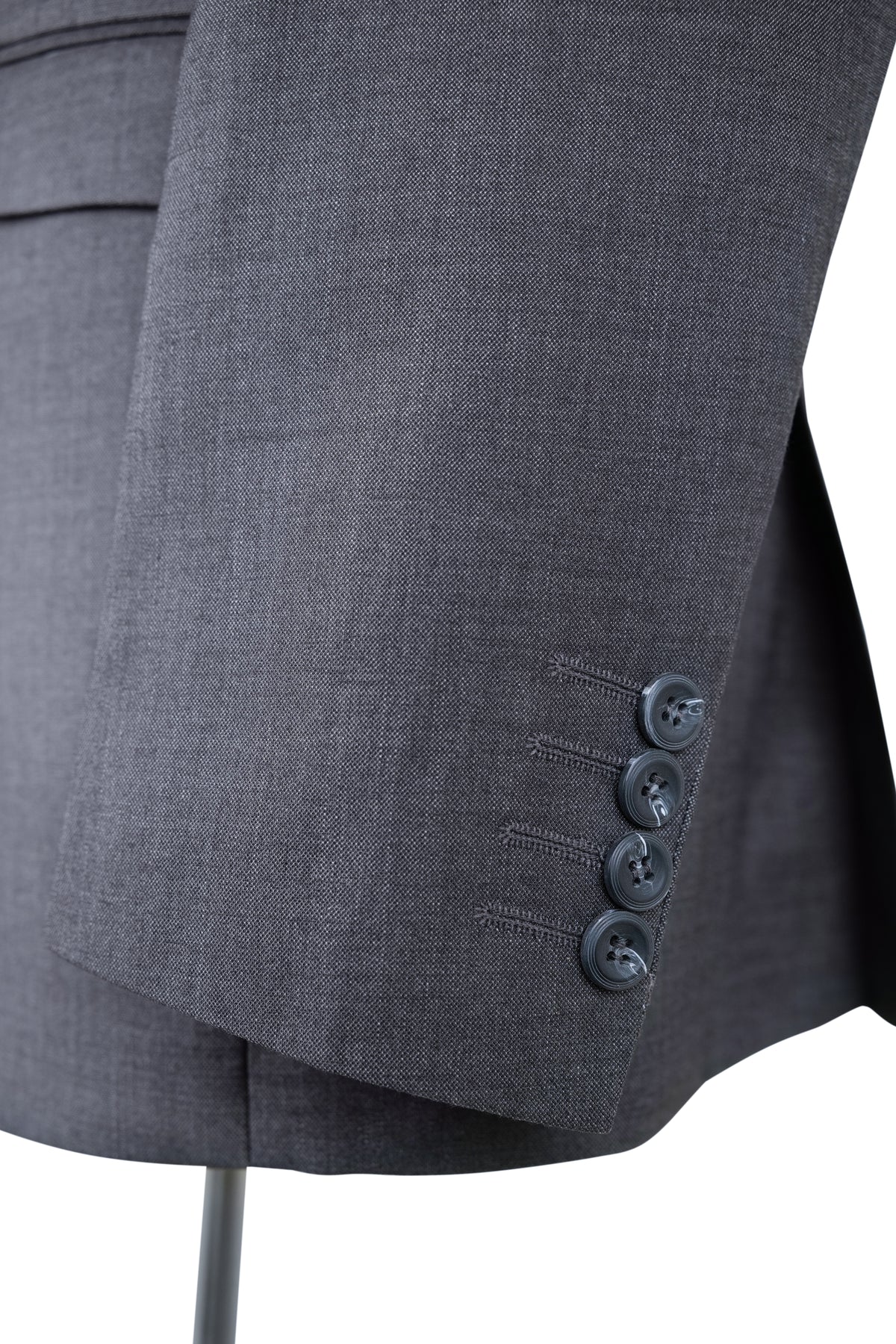 Charcoal Grey Textured Suit / T01-26SUIT / COL# 1