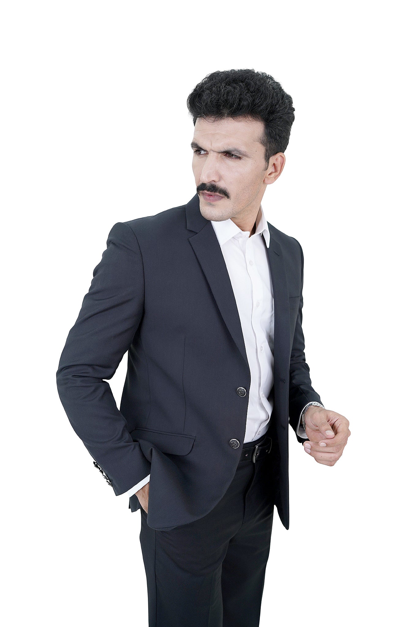 Urban Charcoal Executive Blazer / MTL14BLZ-25 / COL # BLACK