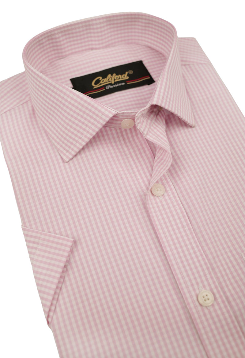 Pink Gingham Check / 052636-03