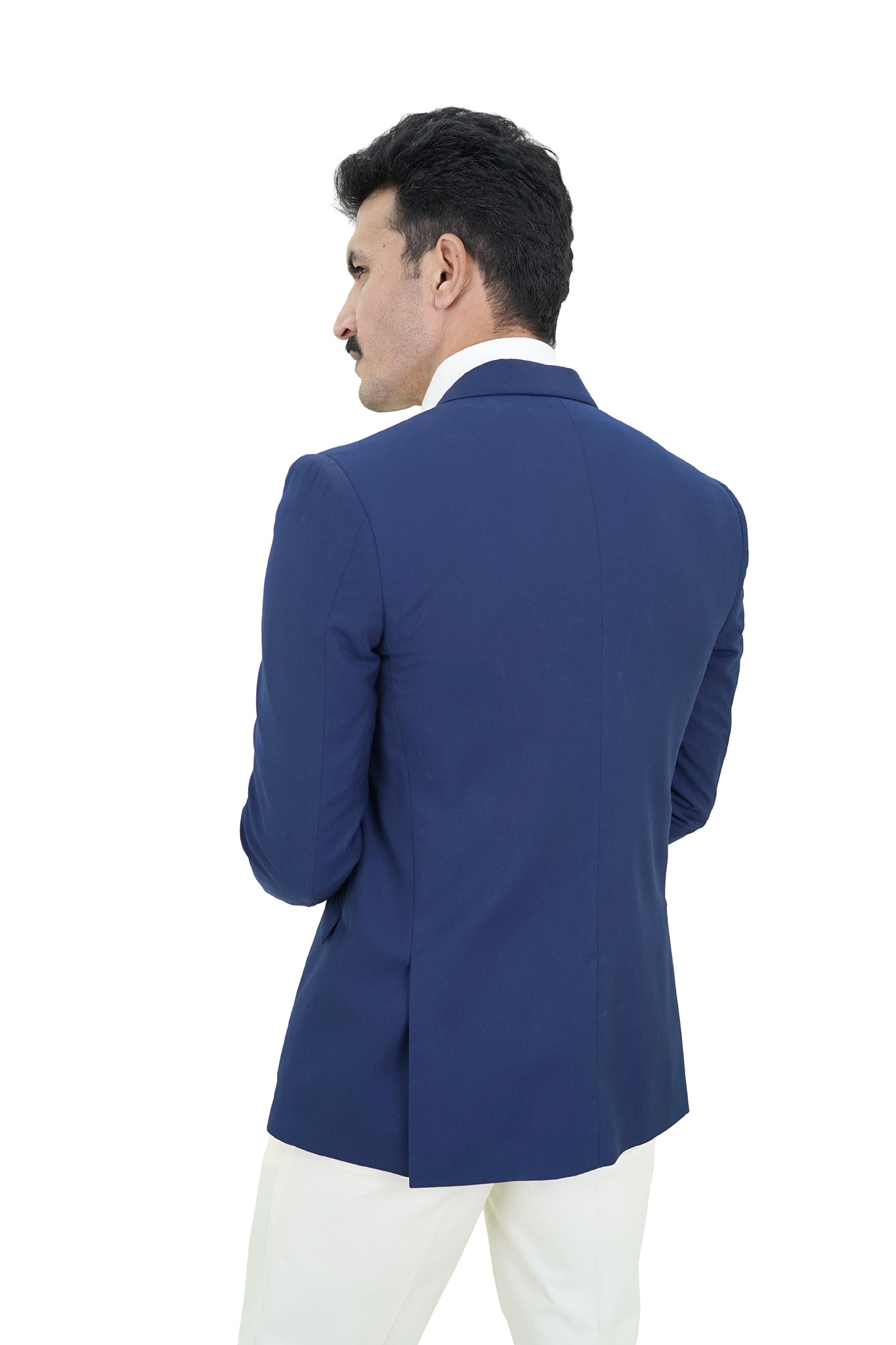 Royal Blue Statement Blazer / MTL14-25 BLZ / COLOR N-BLUE