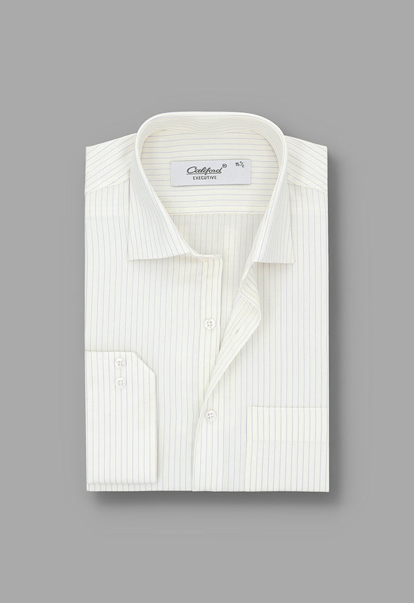 White pin-stripe / Exec072401-02