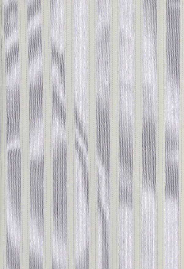 Lavender striped shirt / Exec072401-05