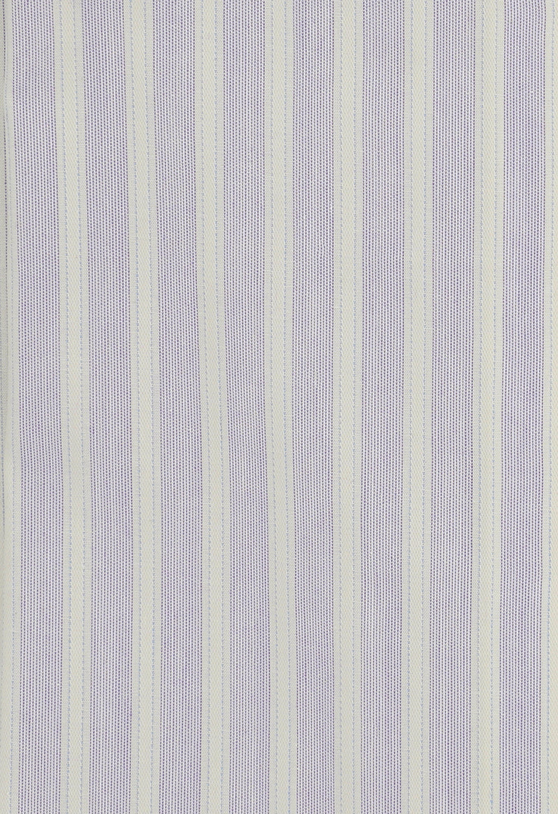 Lavender striped shirt / Exec072401-05