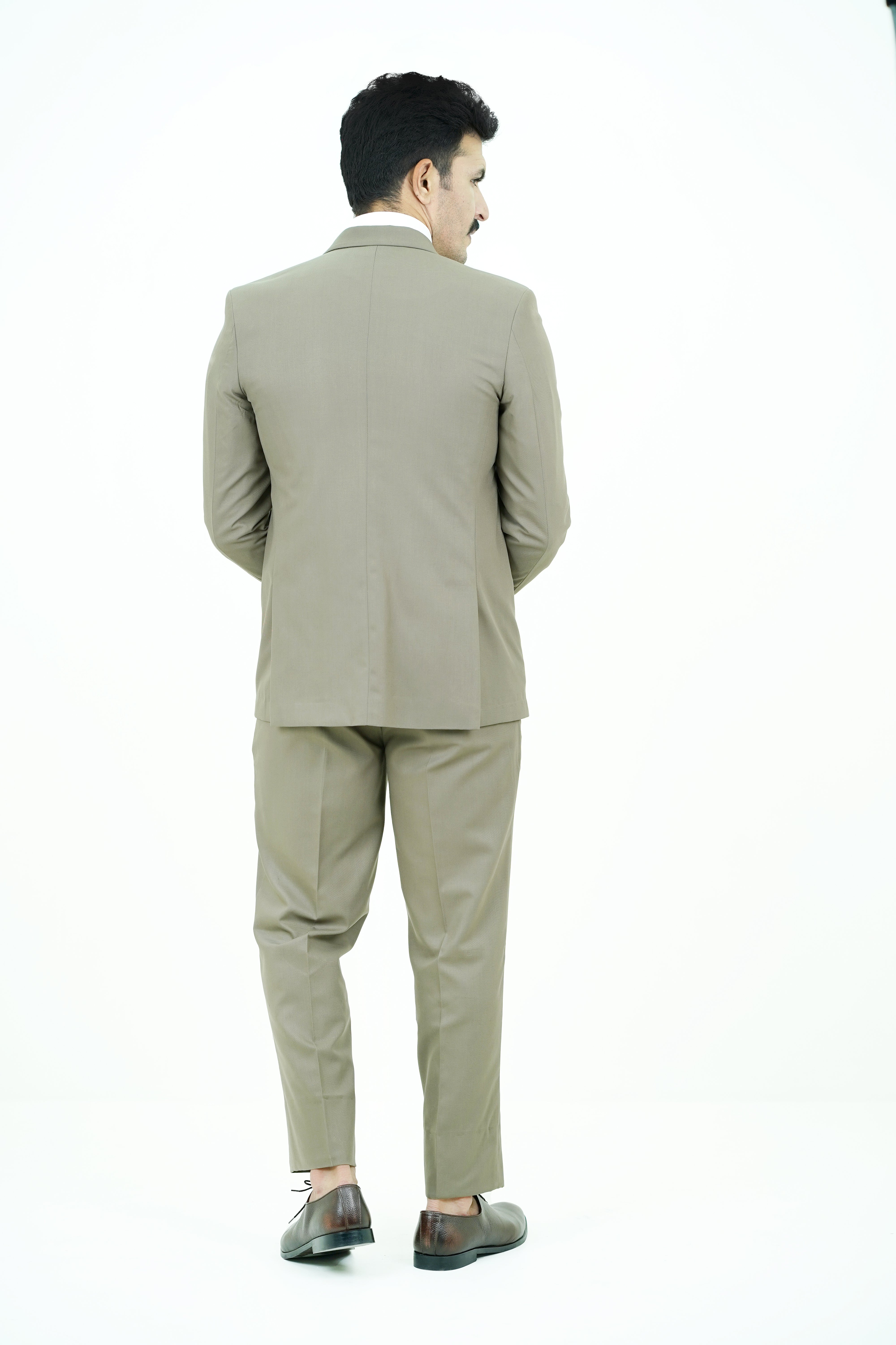 Olive Beige Suit  / ANL66-25SUITS / COL # GREEN