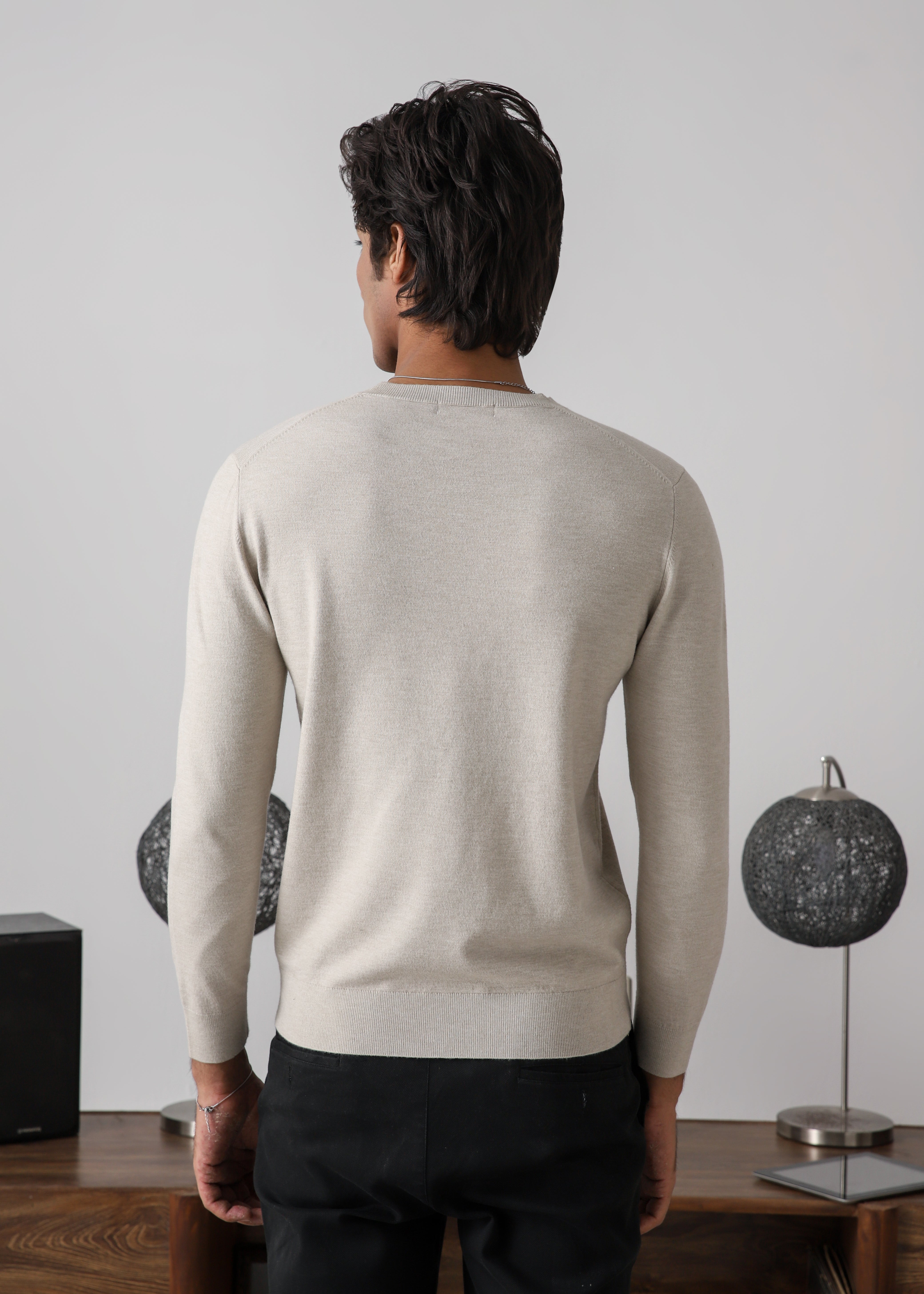 Crew neck sweater
