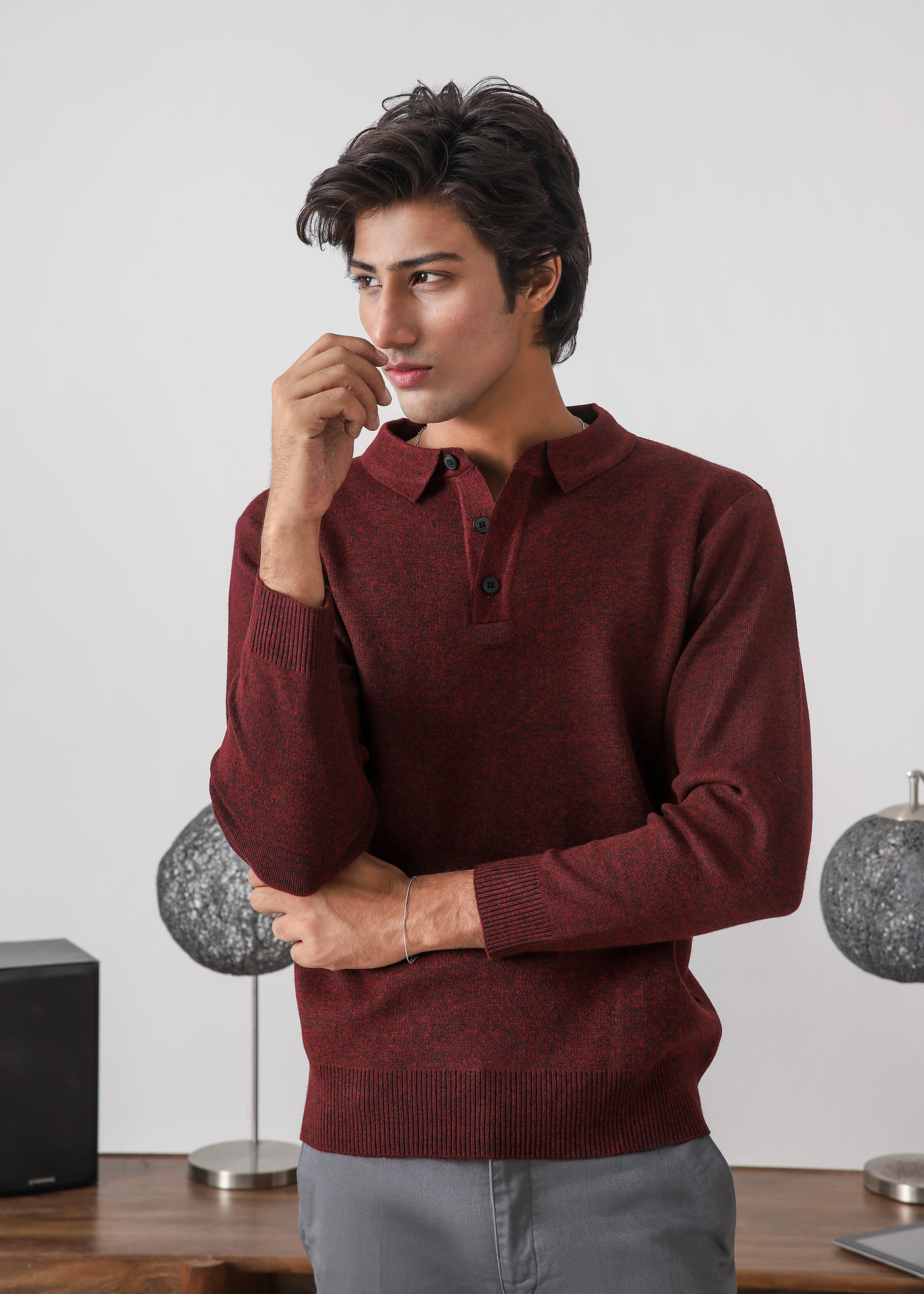 Polo Sweater